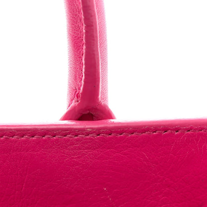 Calfskin Nano Sac De Jour Bubblegum