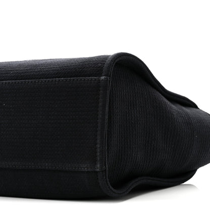 Mixed Fibers Small Deauville Tote Black