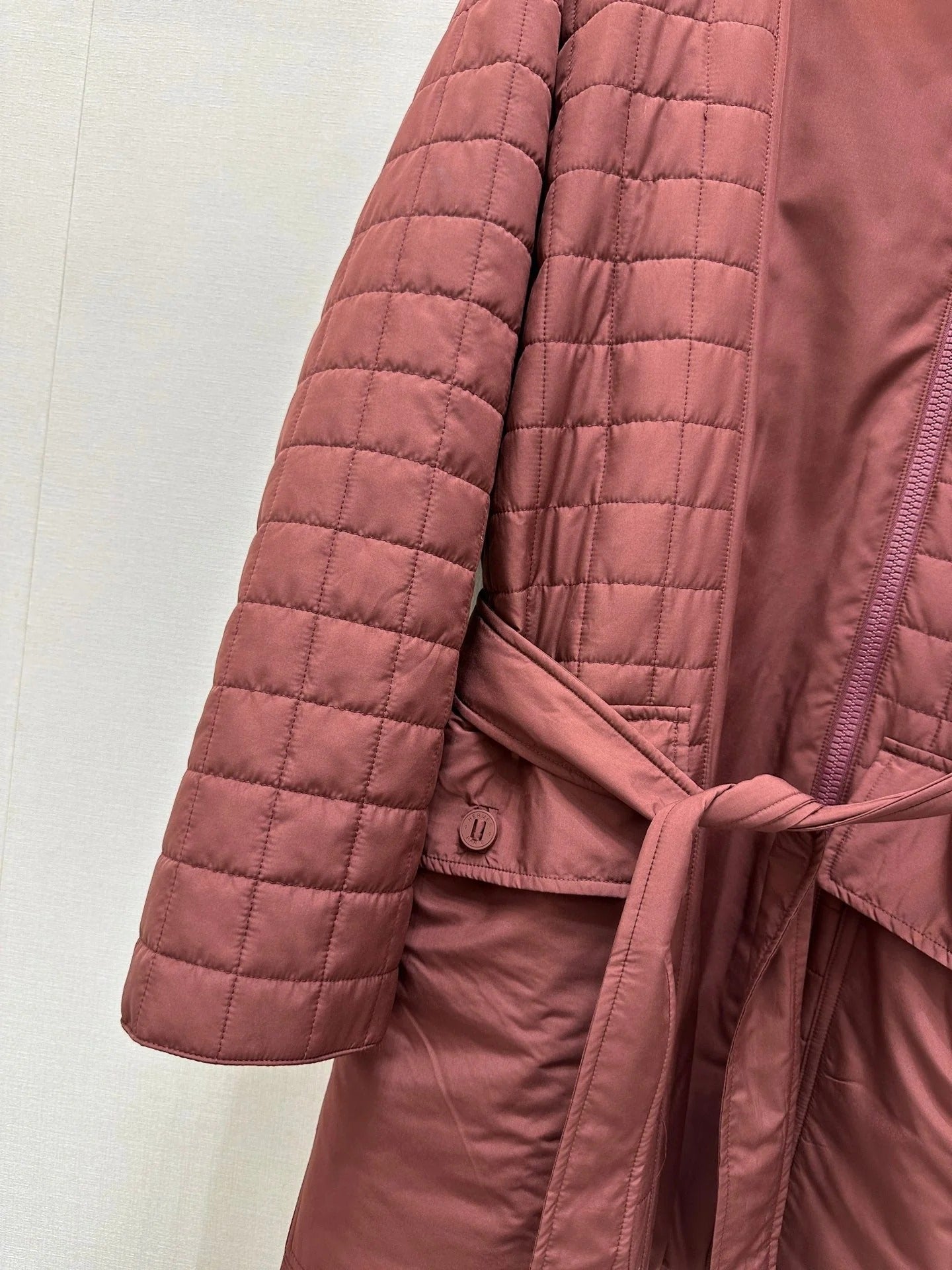 HERMES 25S LONG ZIP-UP COAT 300