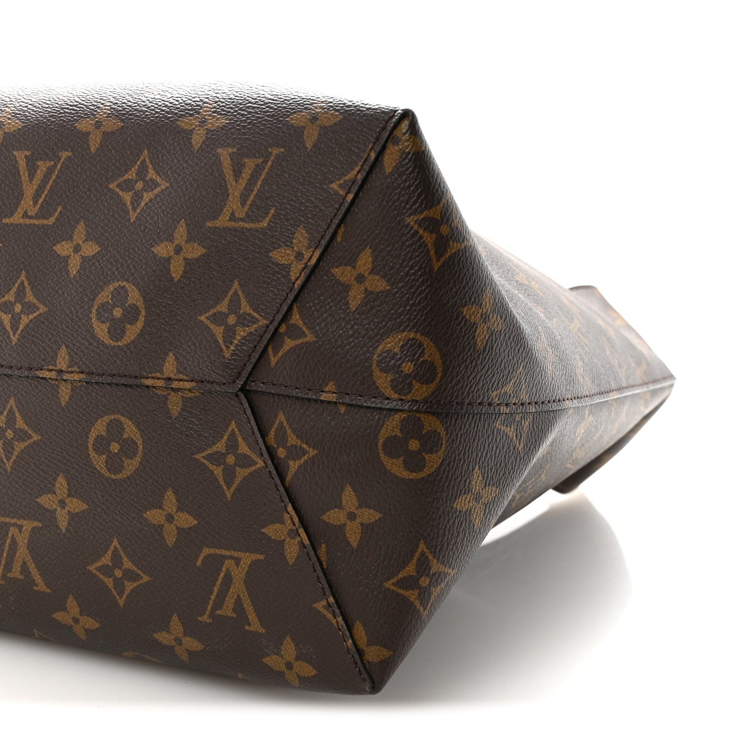 Monogram Flower Hobo Black