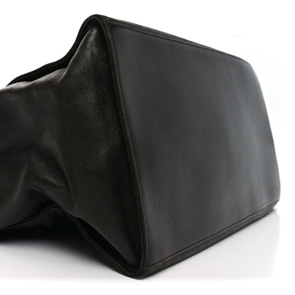 Lambskin CC Shoulder Bag Black