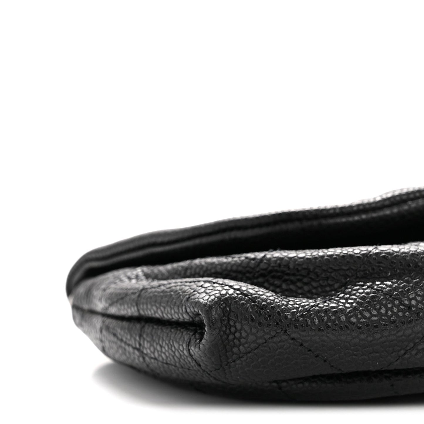 Caviar Half Moon Wallet On Chain WOC Black