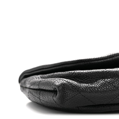Caviar Half Moon Wallet On Chain WOC Black