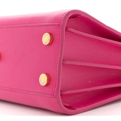 Calfskin Nano Sac De Jour Bubblegum