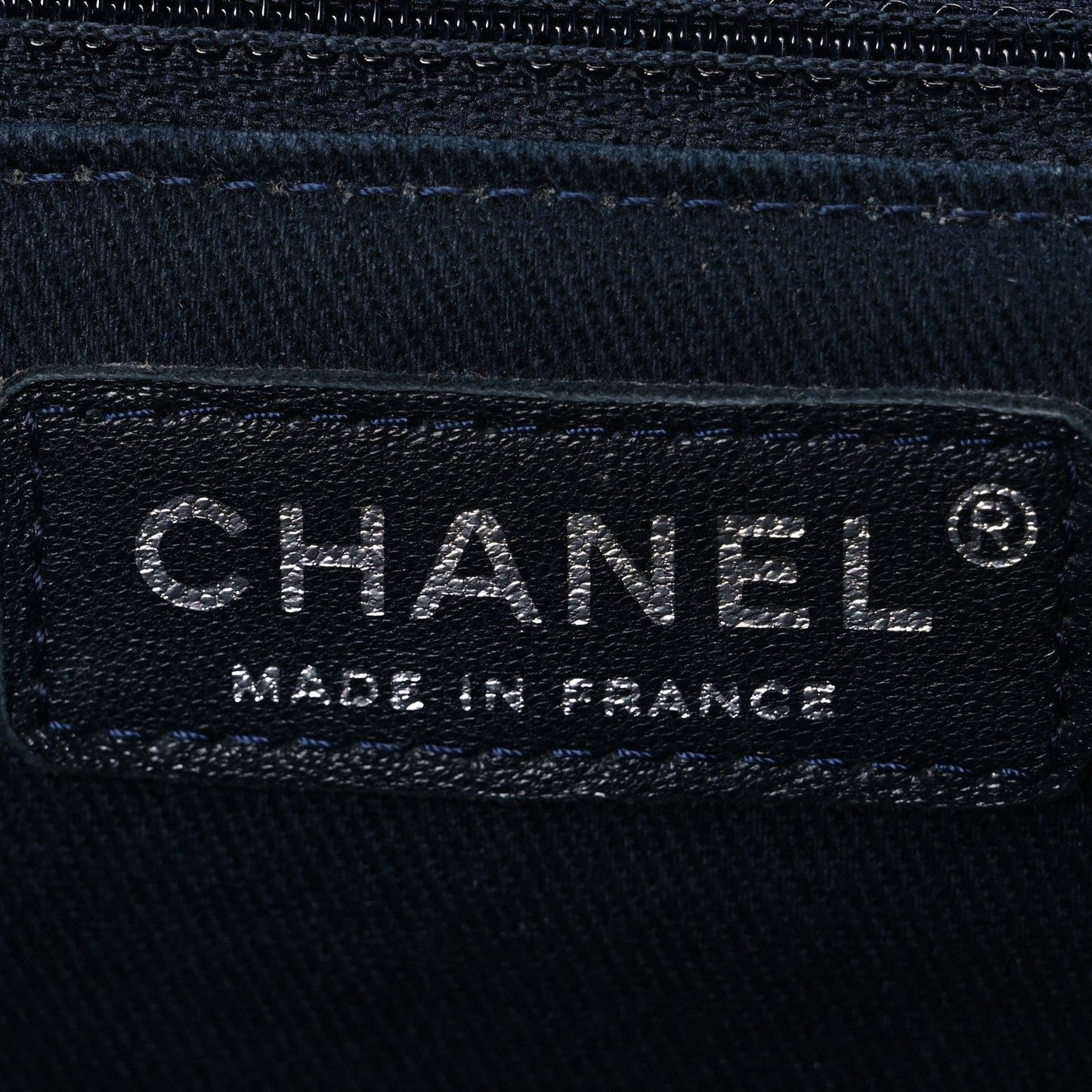 Lambskin Quilted Messenger Bag Dark Navy