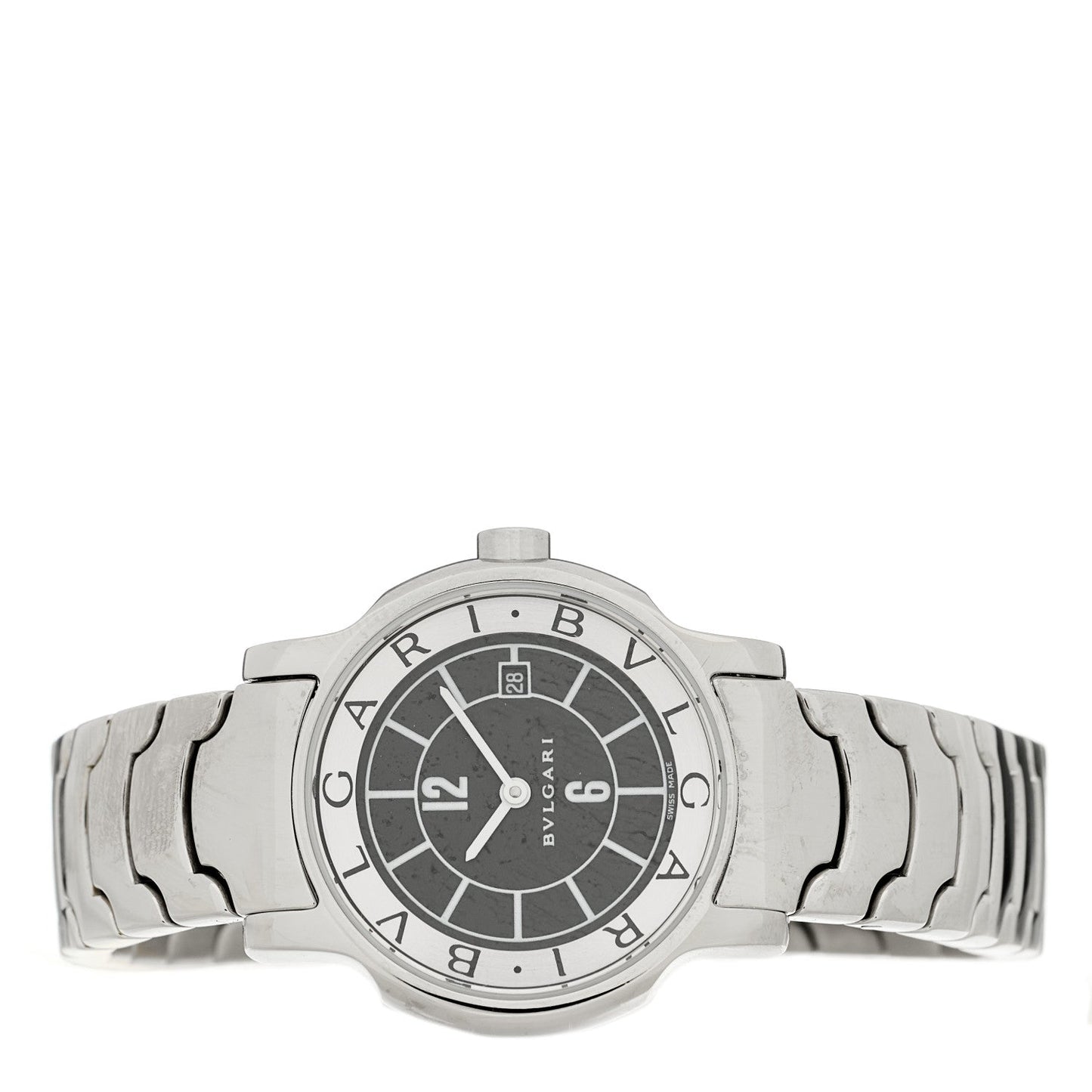 Stainless Steel 29mm Solotempo Quartz Watch Black