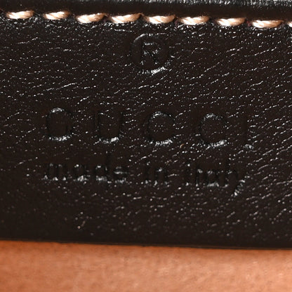Guccissima Small Padlock Shoulder Bag Black