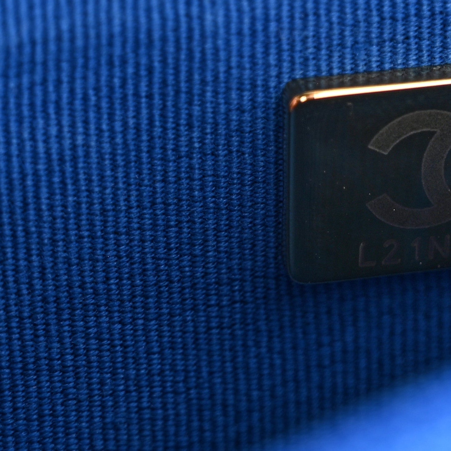 Tweed Quilted Chanel 19 Wallet On Chain WOC Blue Pink
