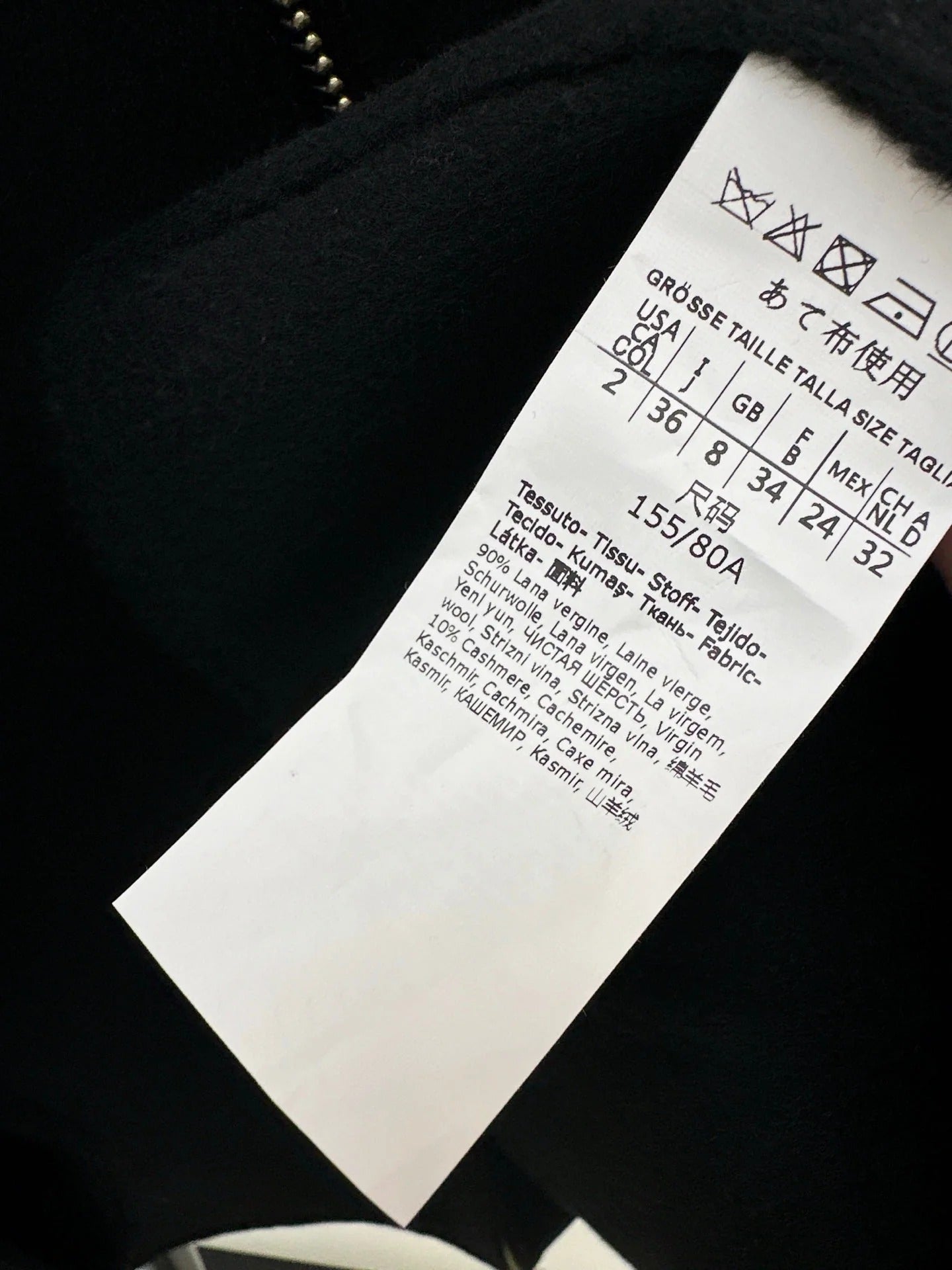 MAX MARA 25S BATWING CAPE COAT 143