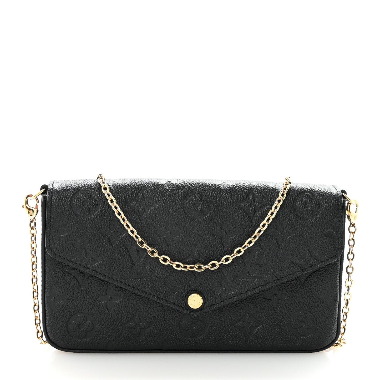 Empreinte Pochette Felicie Chain Wallet Black