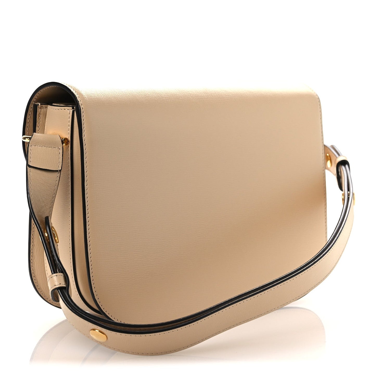 Azalea Calfskin Horsebit 1955 Shoulder Bag Bubble Tea