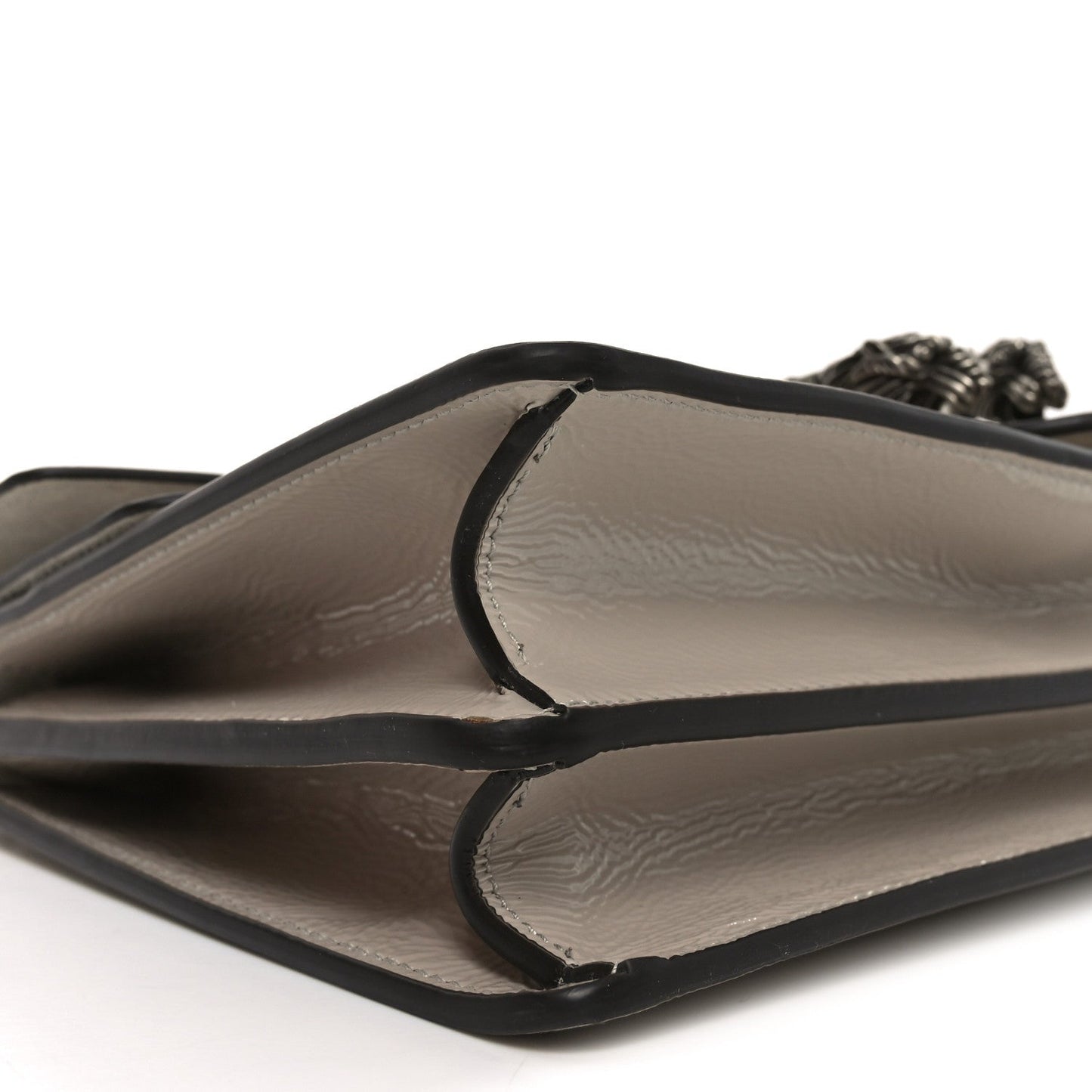 Crinkled Patent Small Dionysus Shoulder Bag Sphinx
