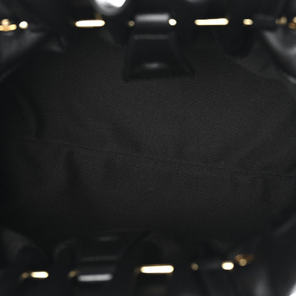 Nappa Small Soft Bag Black