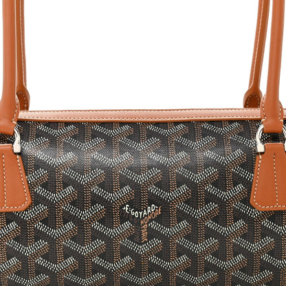 Goyardine Bonbonnière Bag Black Gold