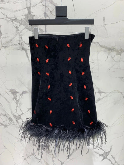 YSL 25S OFF-SHOULDER DRESS STYLE 160