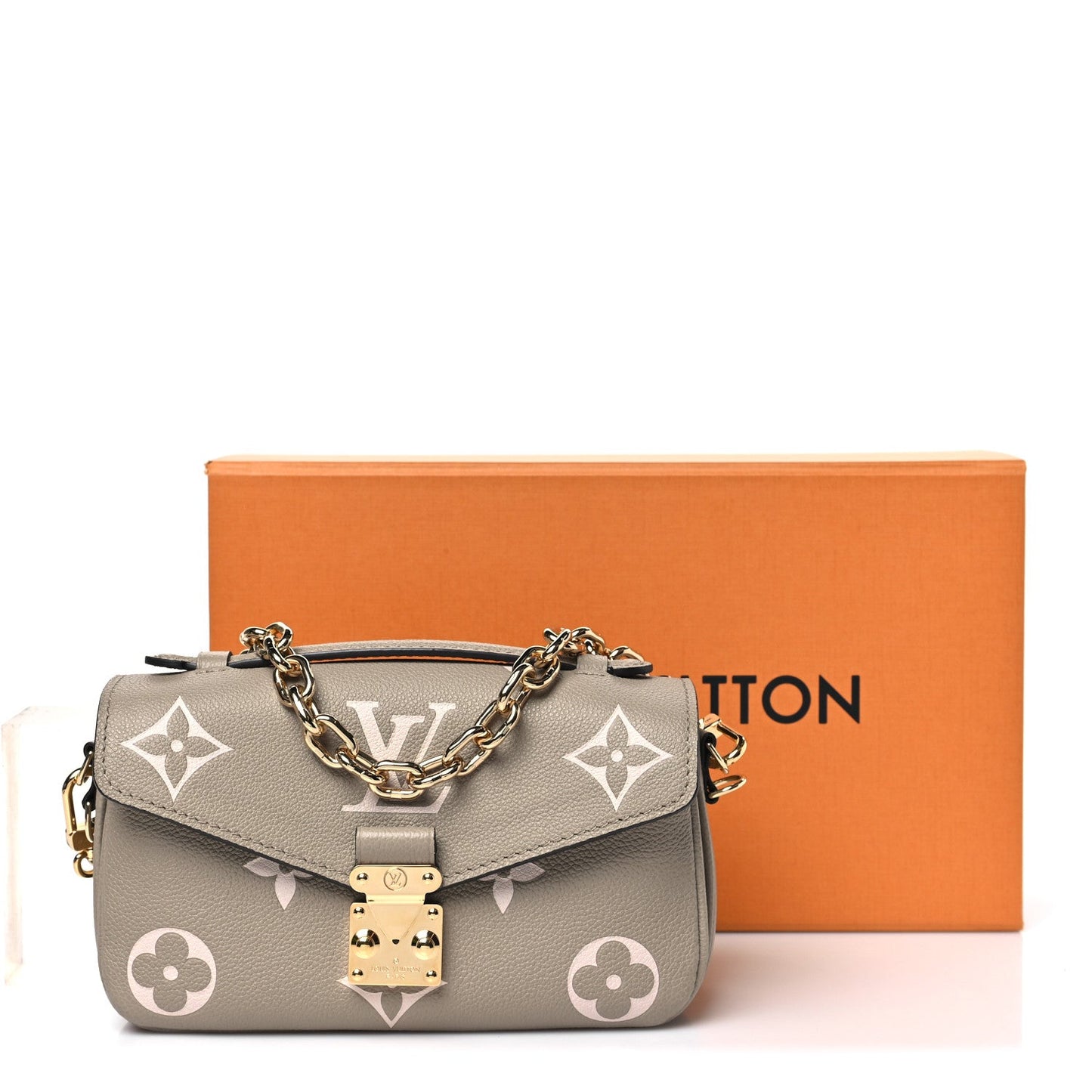 Empreinte Monogram Giant Pochette Metis East West Tourterelle Creme