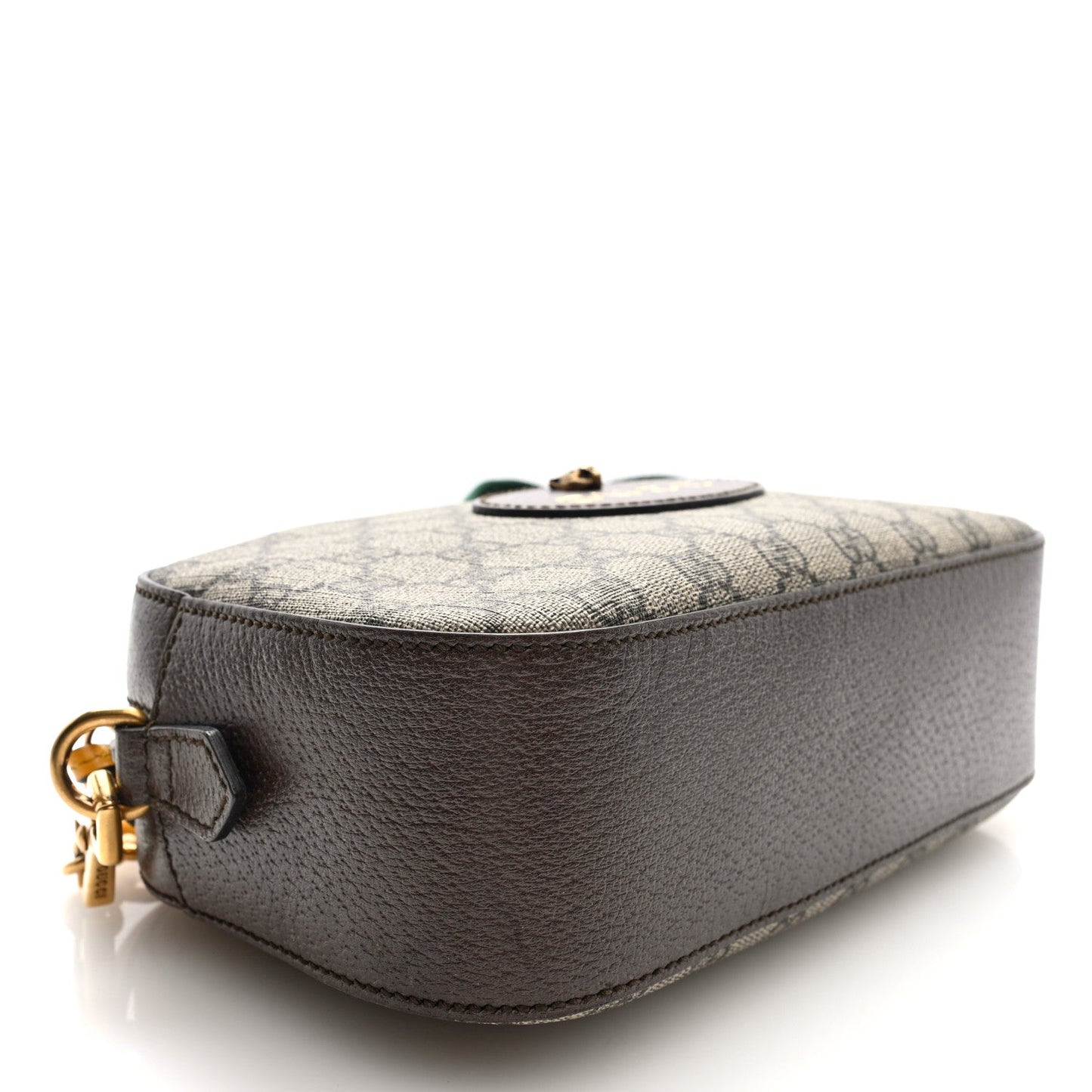 GG Supreme Monogram Web Neo Vintage Shoulder Bag Beige New Acero Crop