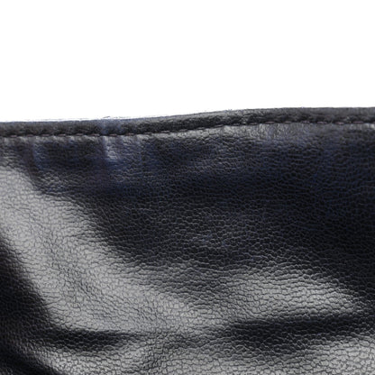 Caviar Quilted CC Drawstring Backpack Navy