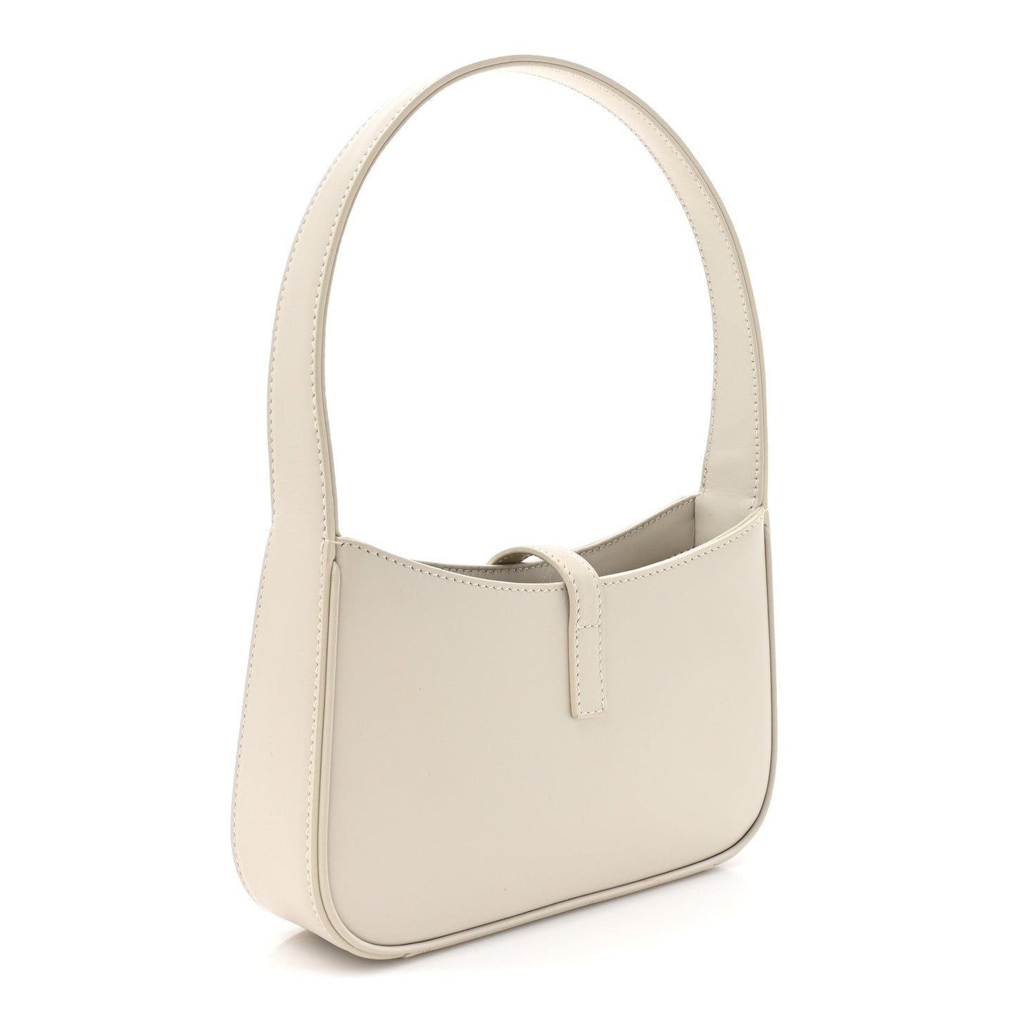 Smooth Calfskin Le 5 A 7 Mini Hobo Blanc Vintage