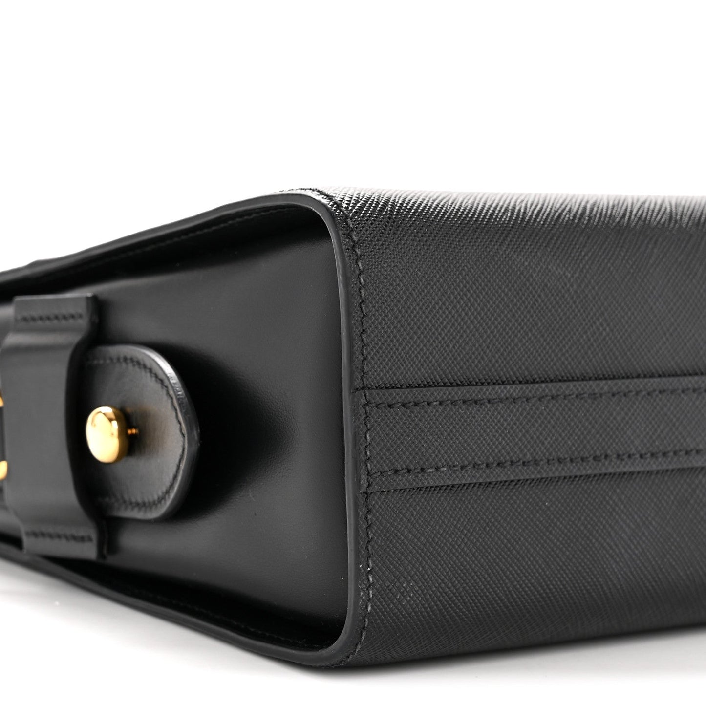City Calf Esplanade Shoulder Bag Black