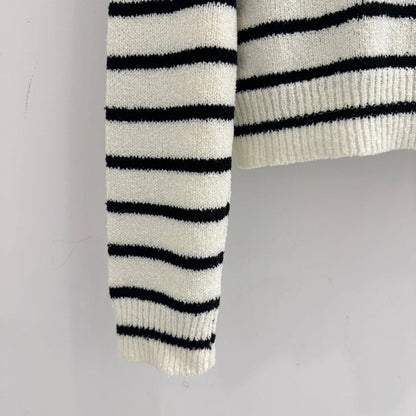 DIOR 25S SAILOR COLLAR CARDIGAN 606