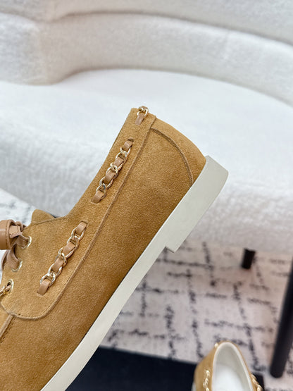 CC Cruise 25/26 Moccasins Black Brown Suede
