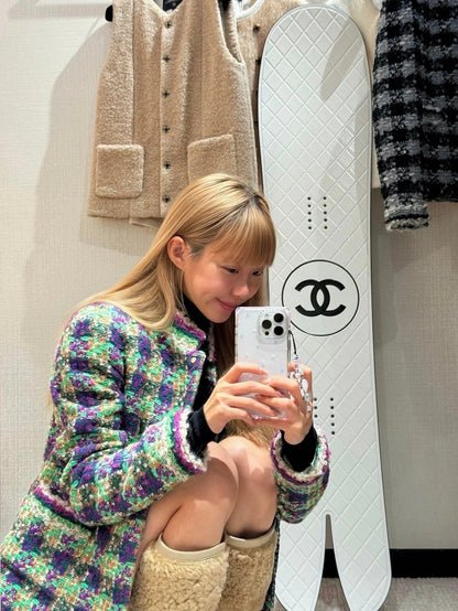 CHANEL 25S SHORT TWEED JACKET 499