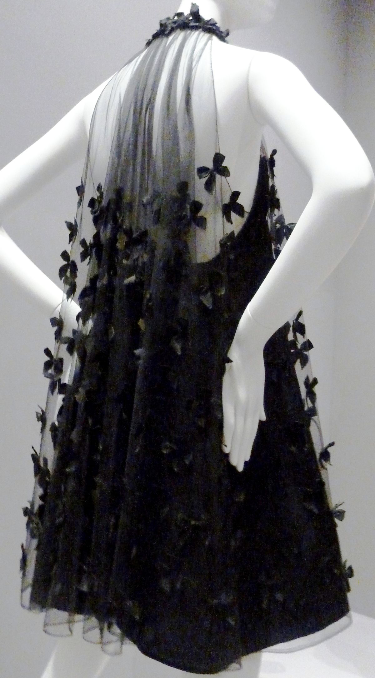 formaldressy--Black Exquisite Butterfly Short Tulle Beautiful Suspender Homecoming Dress gh5692
