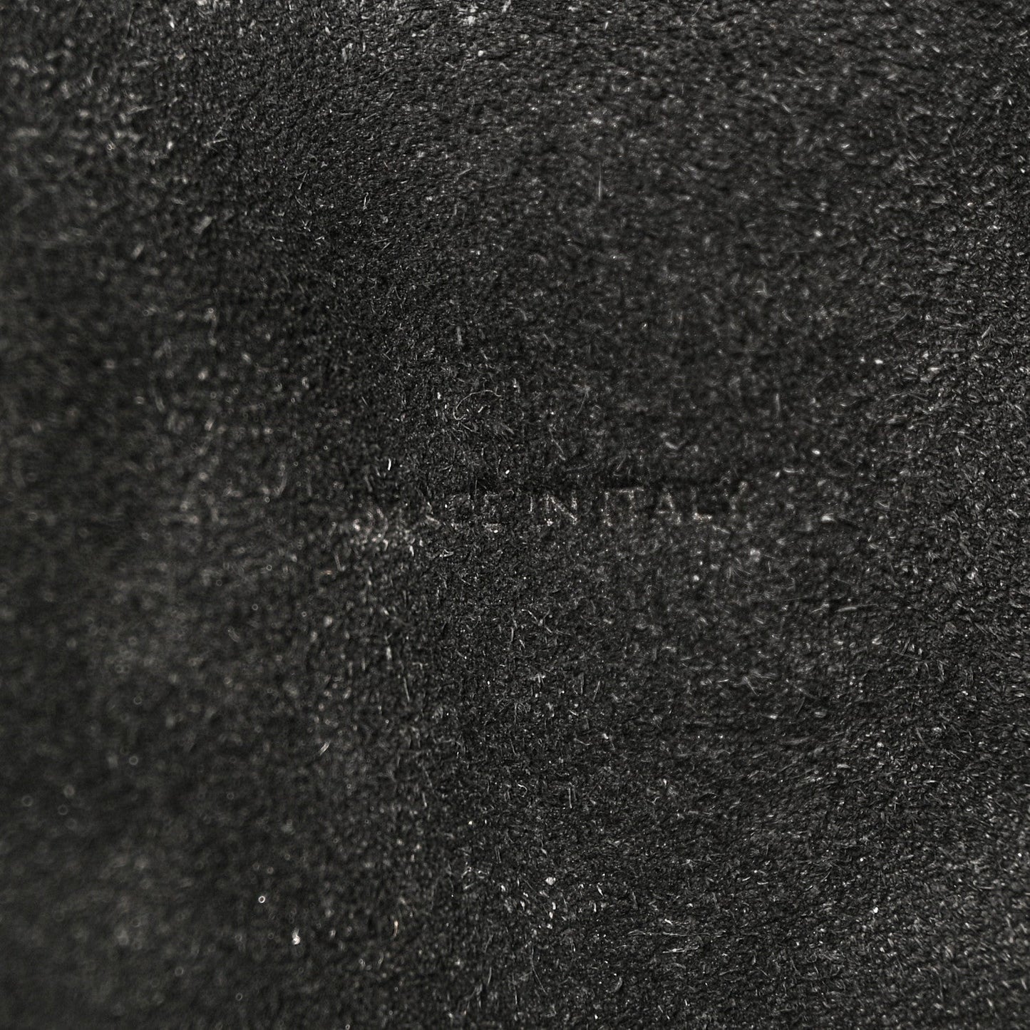 Grained Calfskin Mini Belt Bag Black
