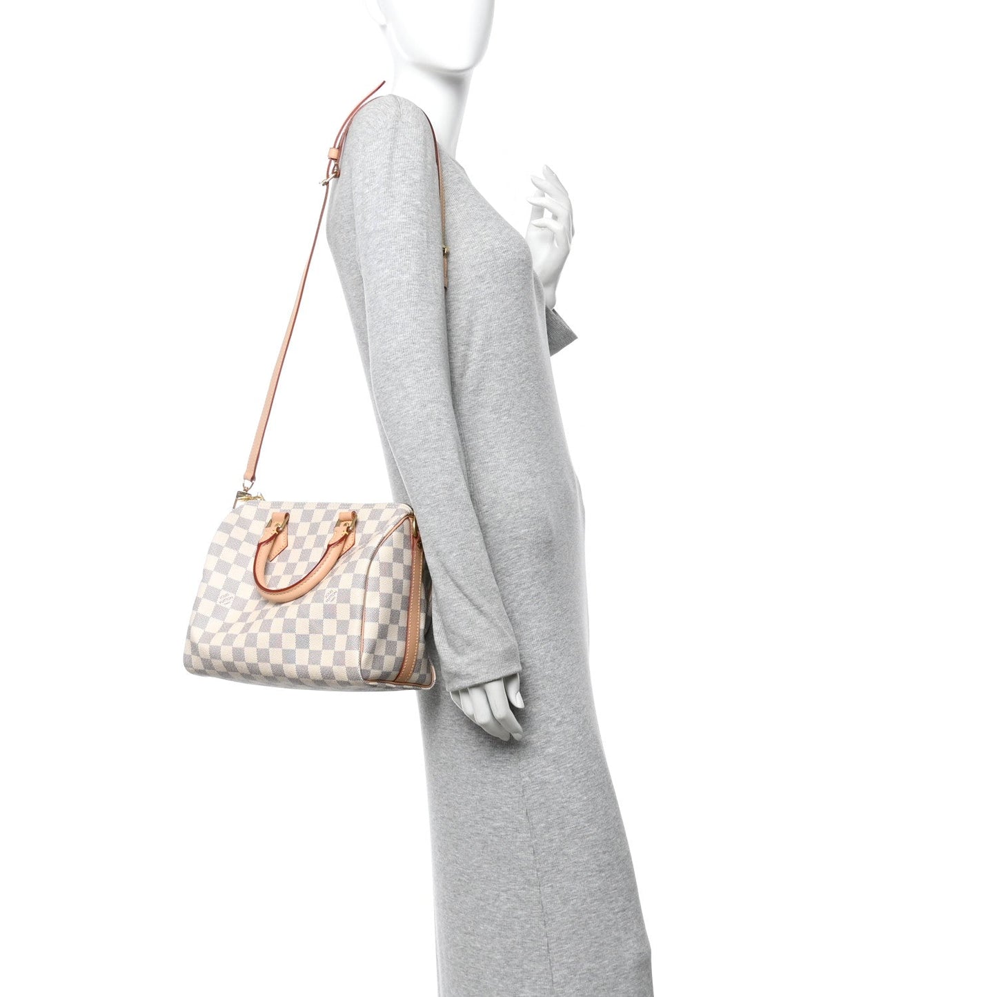 Damier Azur Speedy Bandouliere 25