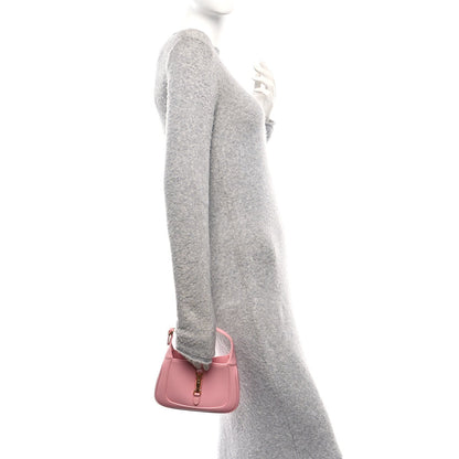 Boarded Dyana Lux Calfskin Mini Jackie 1961 Hobo Wild Rose