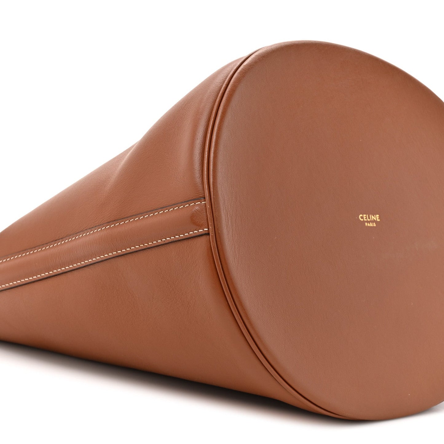 Smooth Calfskin Bucket 16 Bag Tan