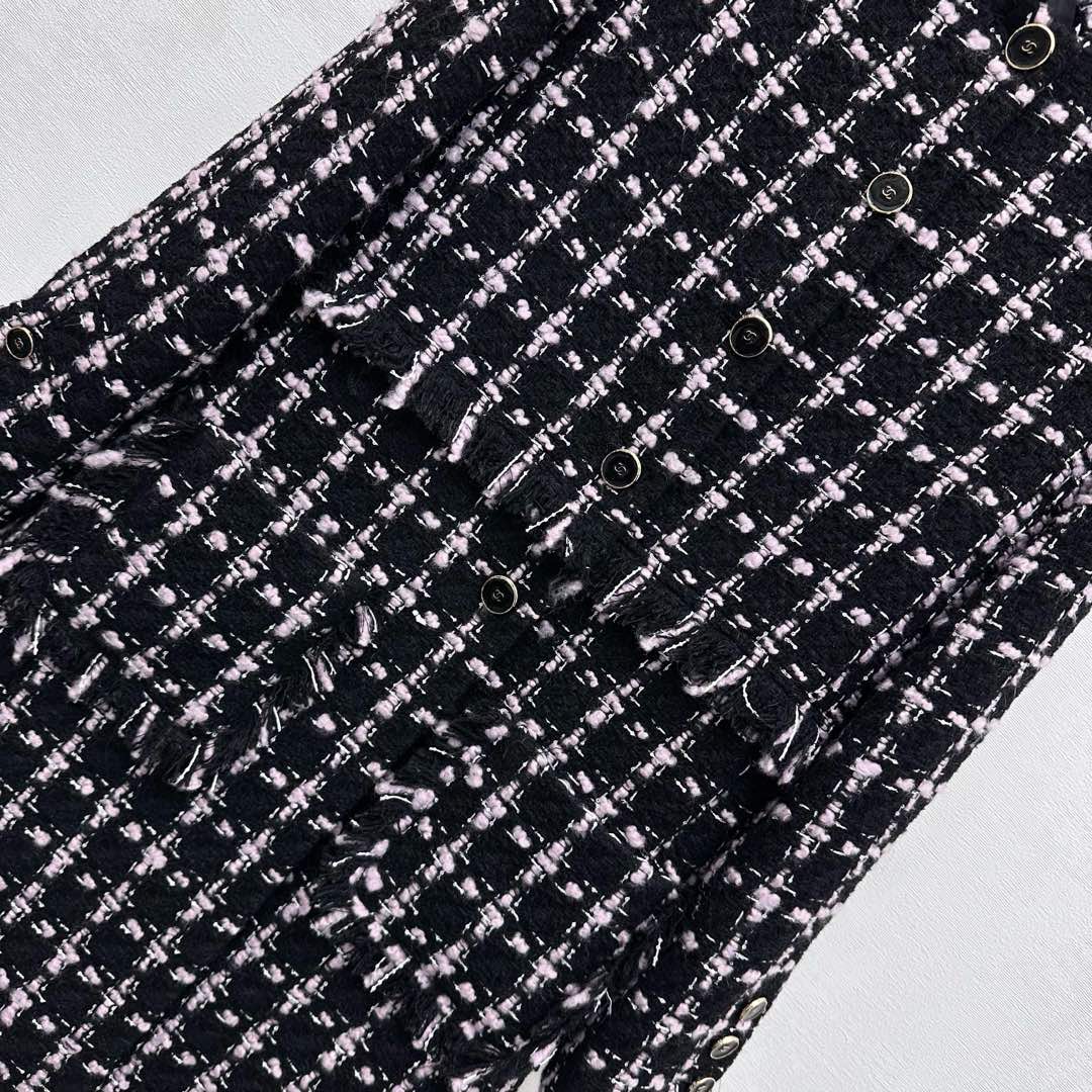 CHANEL WOOL LONG DRESS COAT STYLE 267