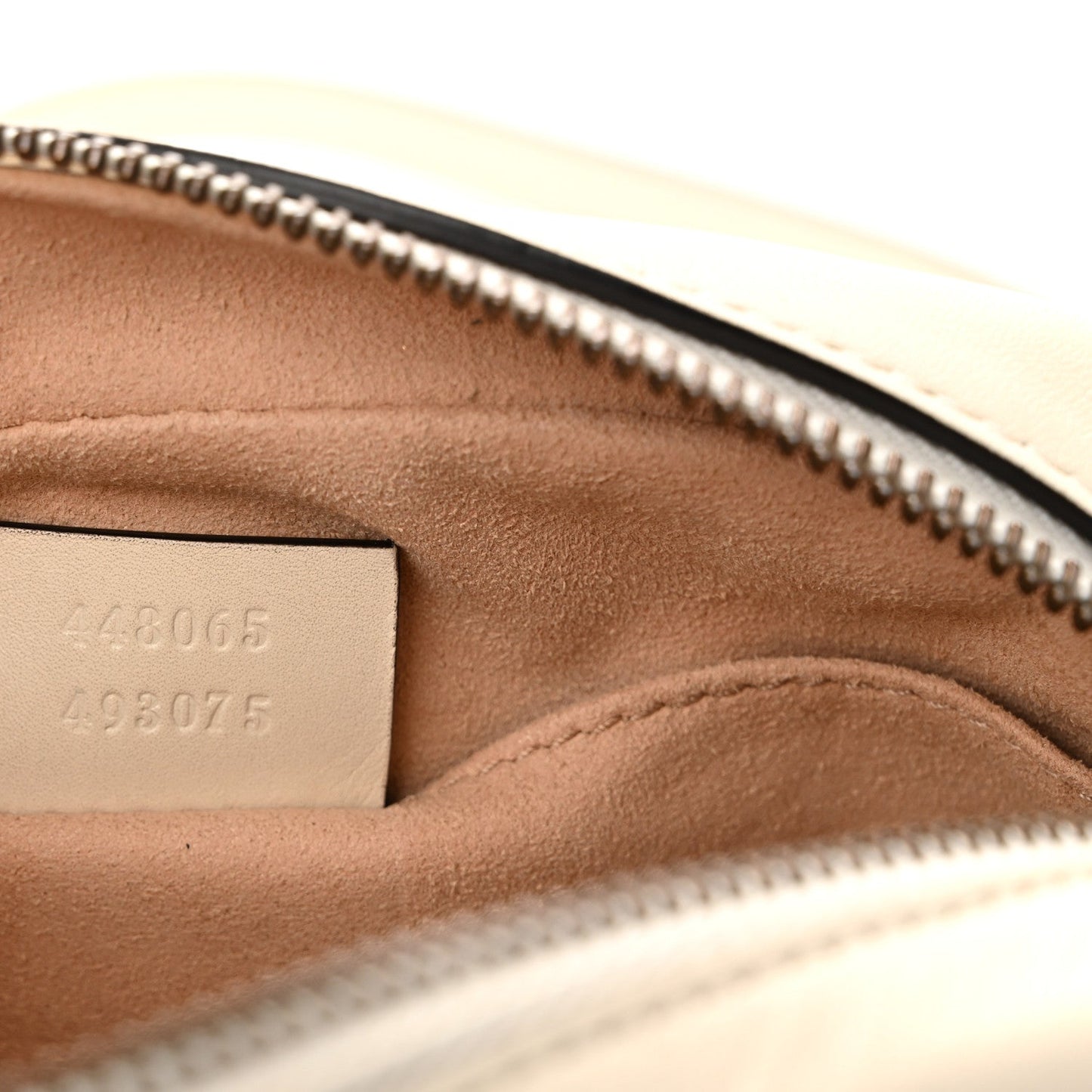 Calfskin Matelasse Mini GG Marmont Chain Shoulder Bag White