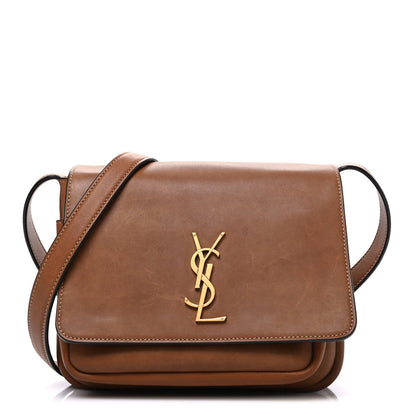 Vegetable Tanned Besace Niki Satchel Brick