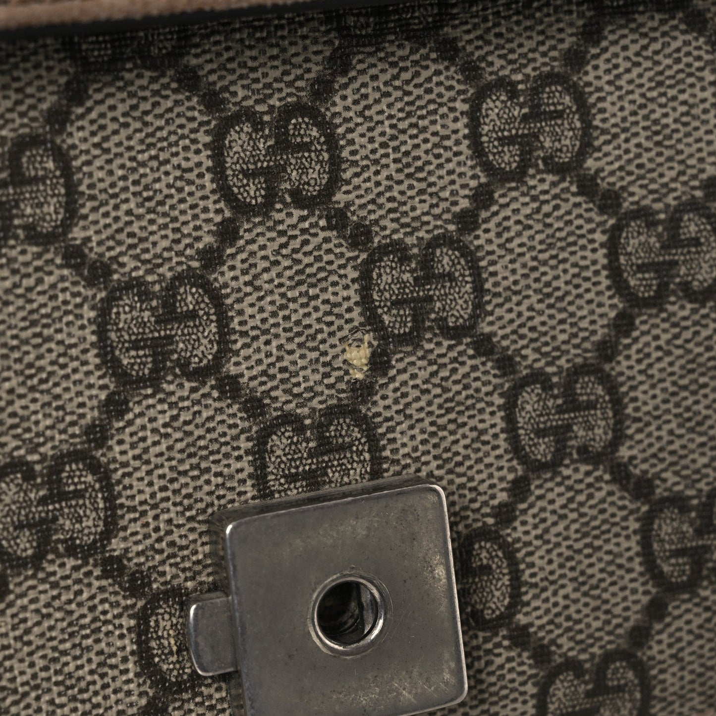 GG Supreme Monogram Small Dionysus Shoulder Bag Taupe
