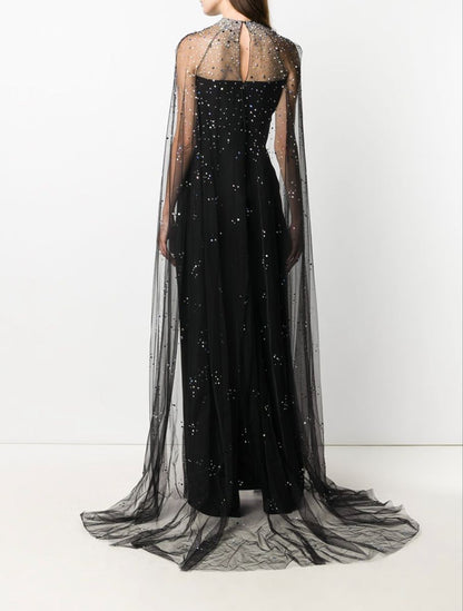 formaldressy-Black gorgeous exquisite shiny elegant long prom dress evening dress gh5410