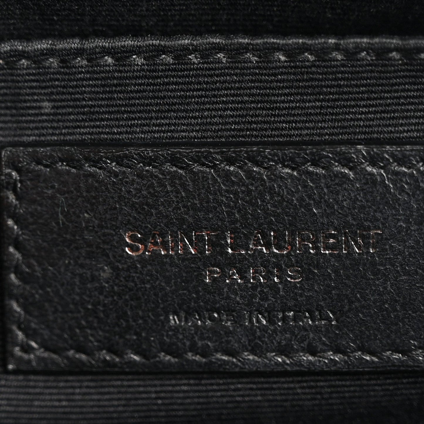 Calfskin Matelasse Monogram Monochrome Lou Camera Bag Black