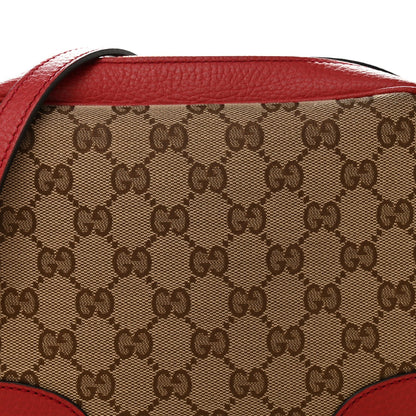Monogram Mini Bree Messenger Bag Red