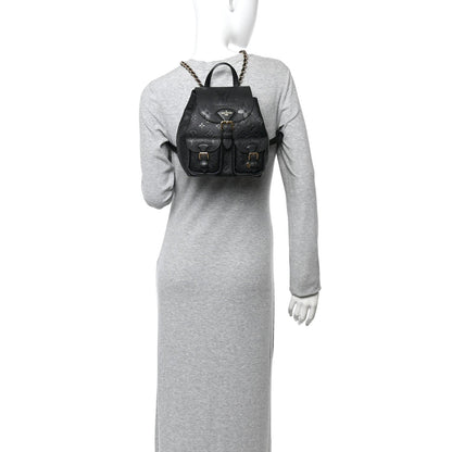 Empreinte Monogram Backup Backpack Black
