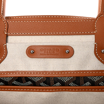 Goyardine Saigon Tote Black Gold