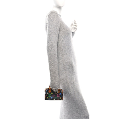 Monogram Multicolor Mini Sac HL Speedy Black