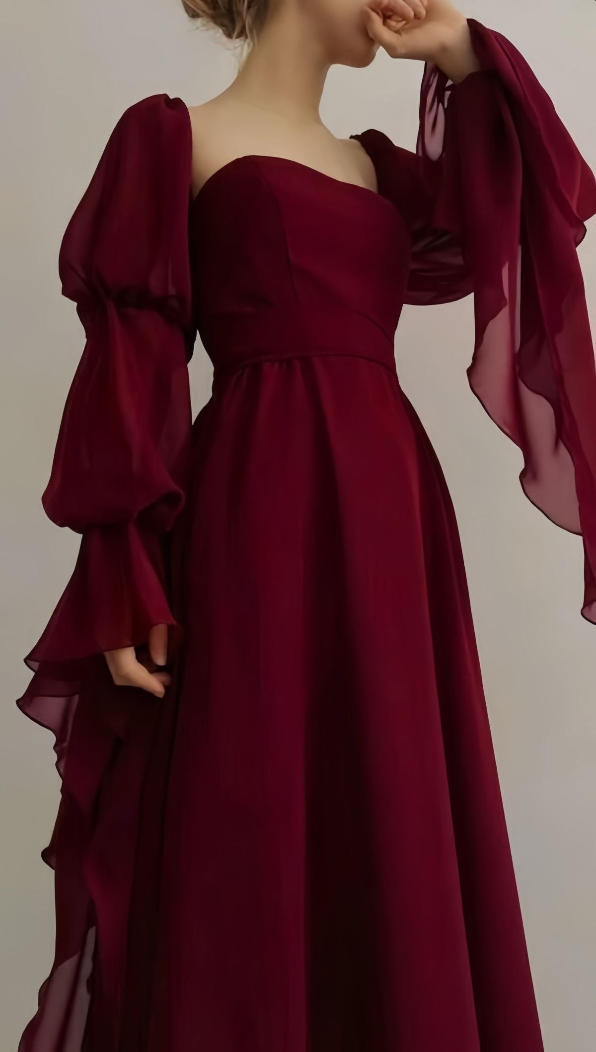 Beautiful Vintage Romantic A-line Blue Prom Dress Evening Dress    cg25819