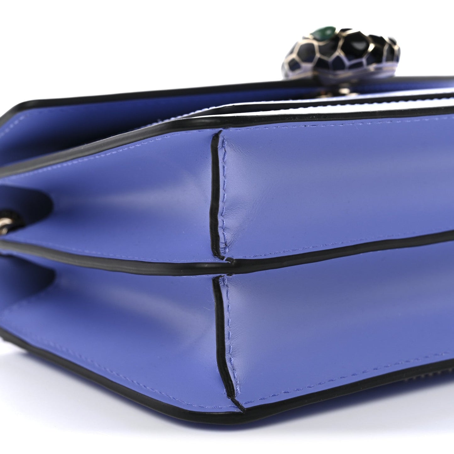Calfskin Serpenti Forever Small Crossbody Bag Purple