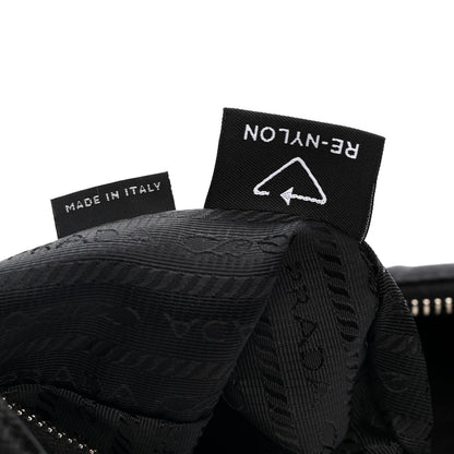Tessuto Nylon Saffiano Mini Re-Edition 2005 Bag Black