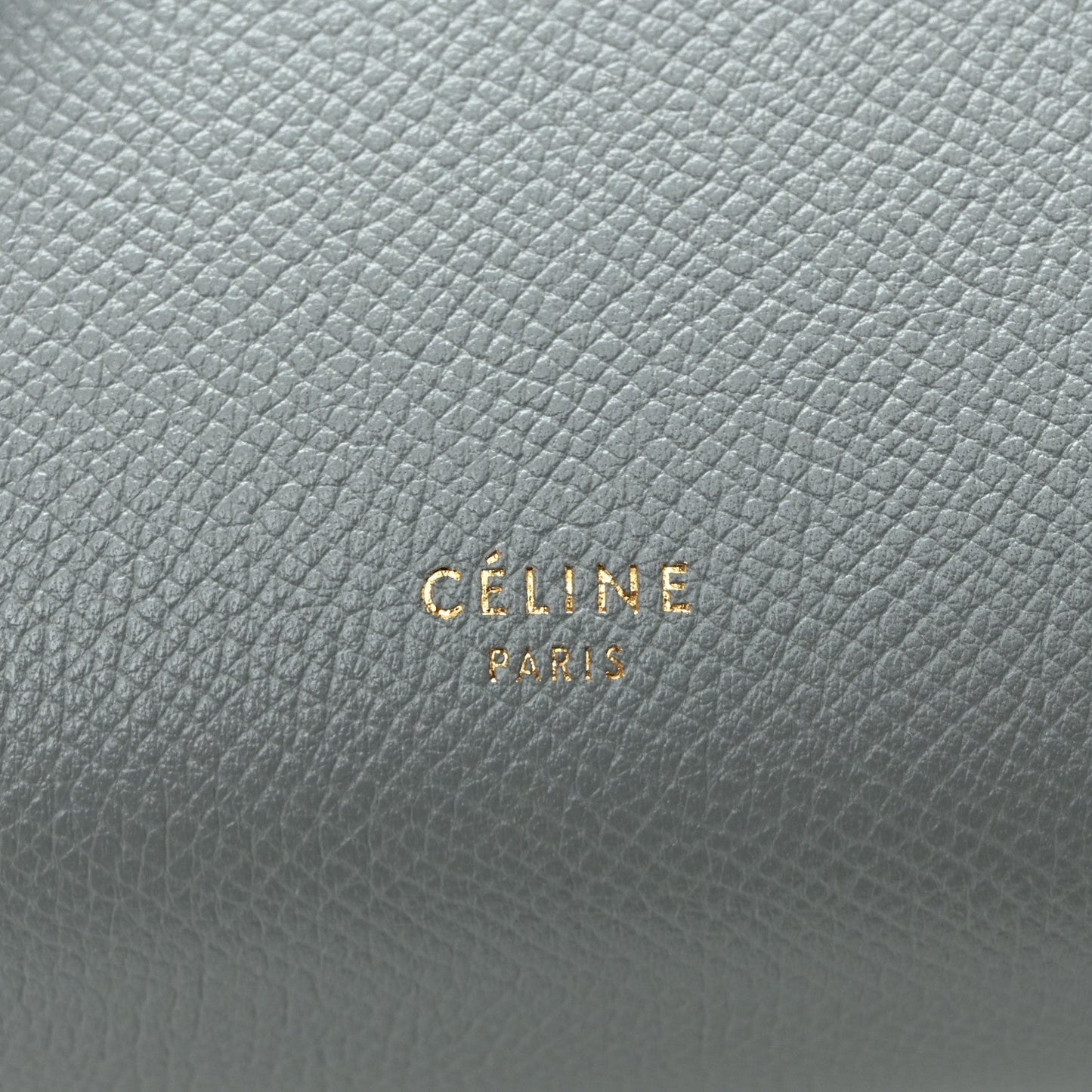 Grained Calfskin Micro Belt Bag Cloud