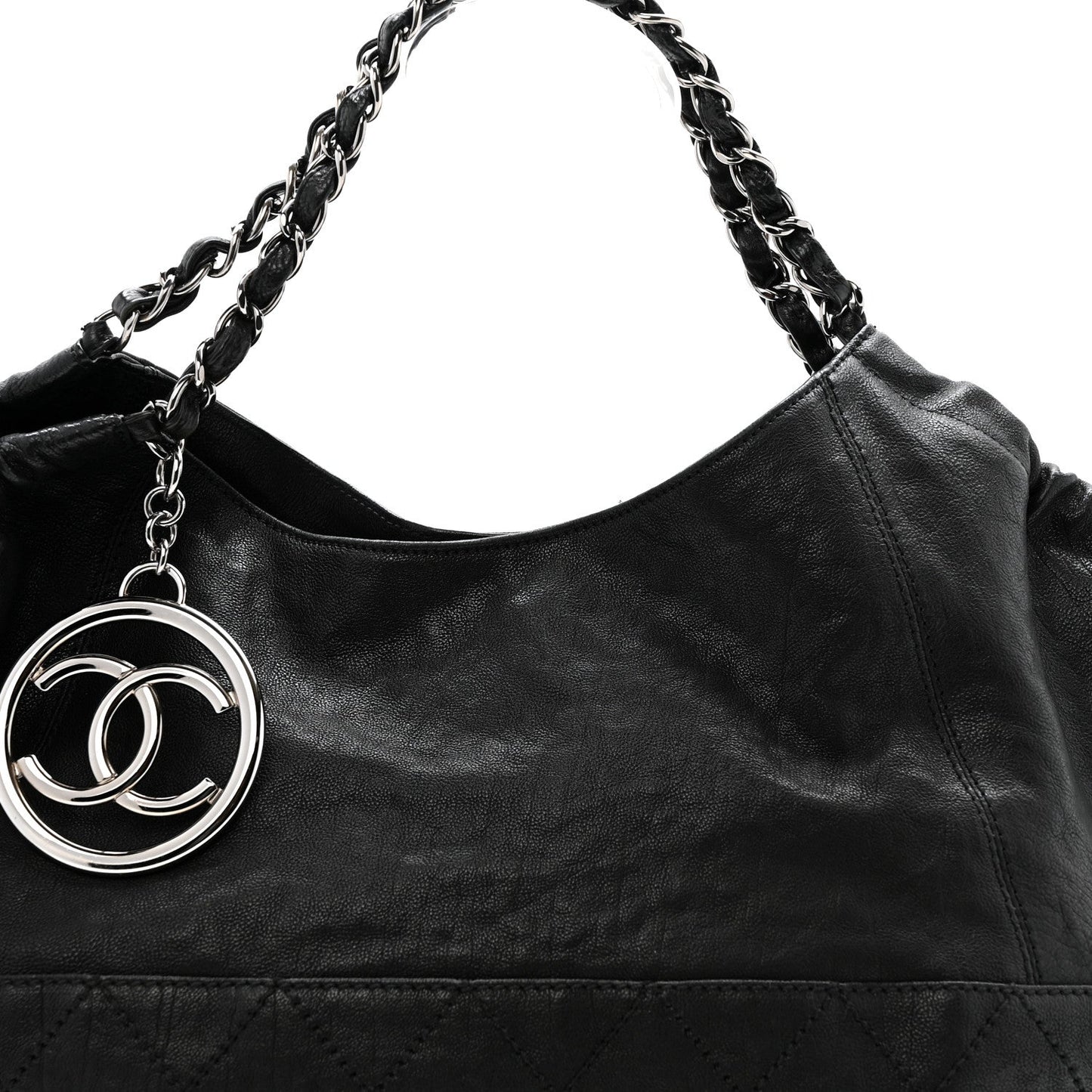 Calfskin Baby Coco Cabas Black