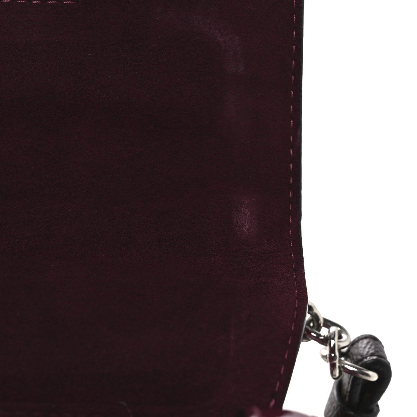 Patent Monogram Twist Shoulder Bag PM Magenta