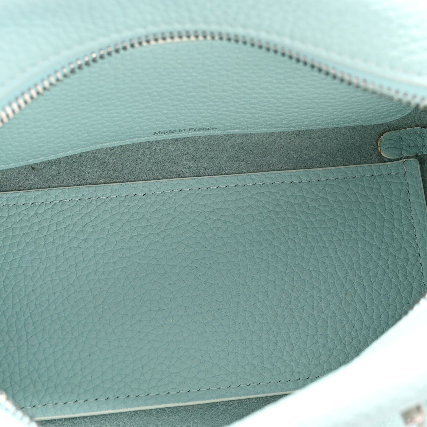 Taurillon Soft Mini Cool Box Satchel Light Blue