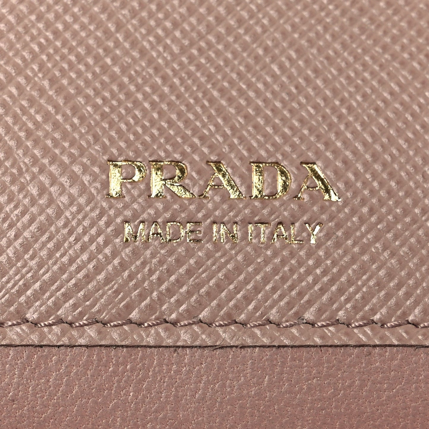 Saffiano Bandoliera Chain Crossbody Bag Cammeo